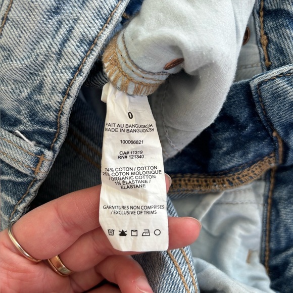 🎉4/30$🎉 Garage Mom Blue Ankle Cropped Jeans – Size 0 👖 - Picture 4 of 4